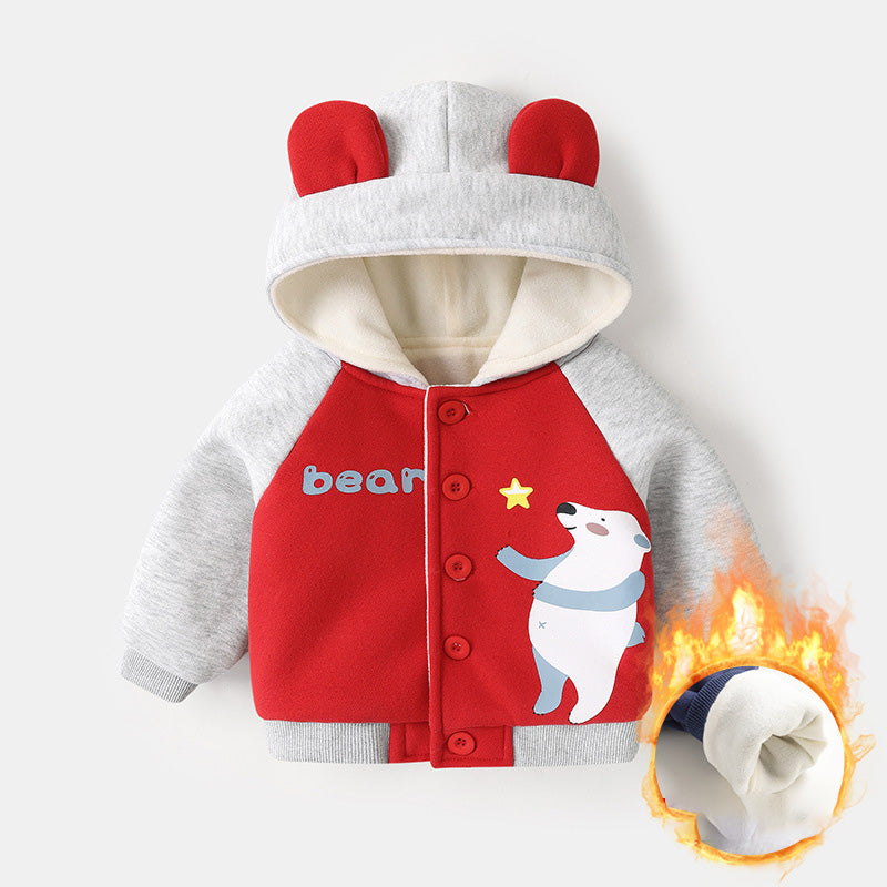 Unisex Baby Winter Fleece Jacket