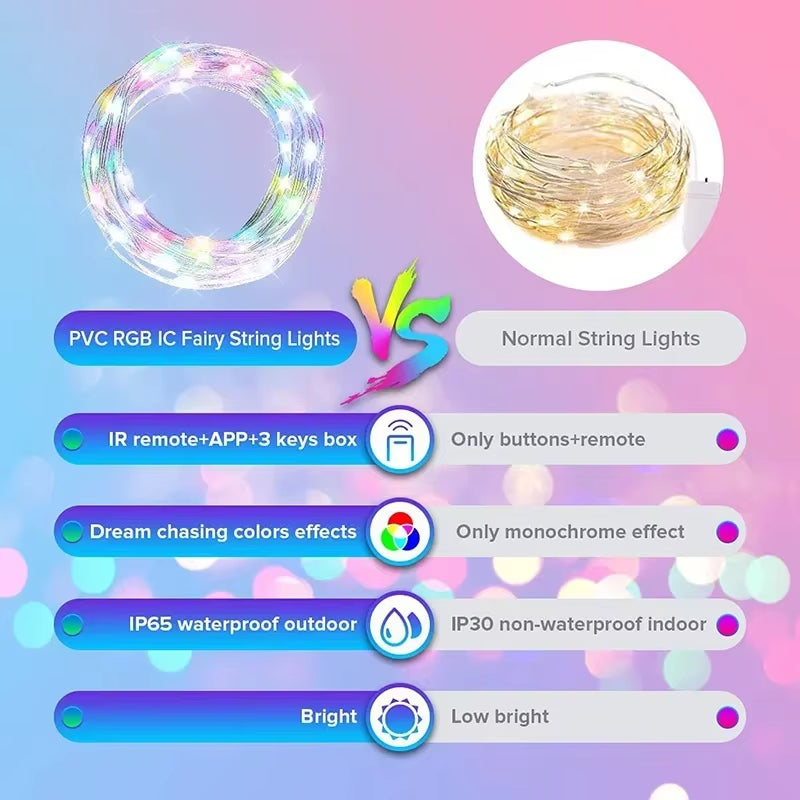 Dreamcolor RGB Smart LED Fairy Lights