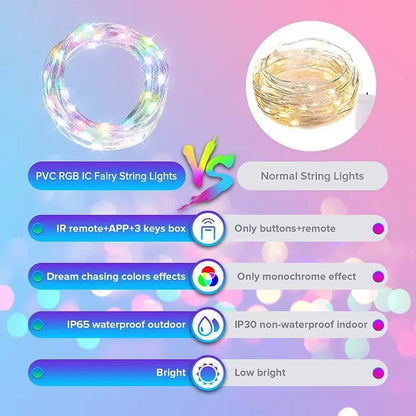 Dreamcolor RGB Smart LED Fairy Lights