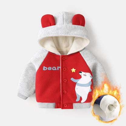 Unisex Baby Winter Fleece Jacket